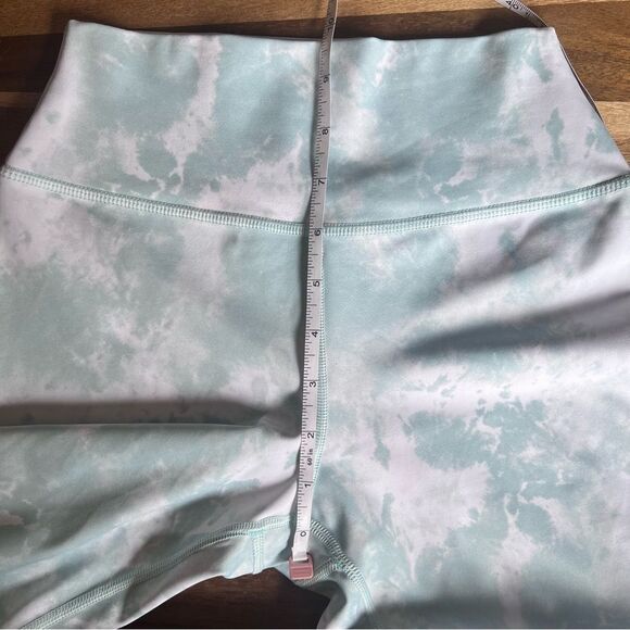 Kavala Seafoam Green-Blue Tie Dye High Waist Leggings - Picture 13 of 14